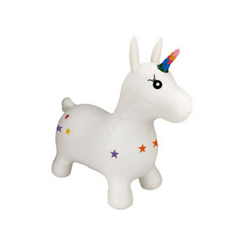 Happy Hopperz - White Unicorn