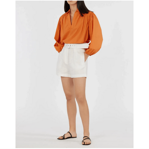 Amelius Brydie Linen Short - White
