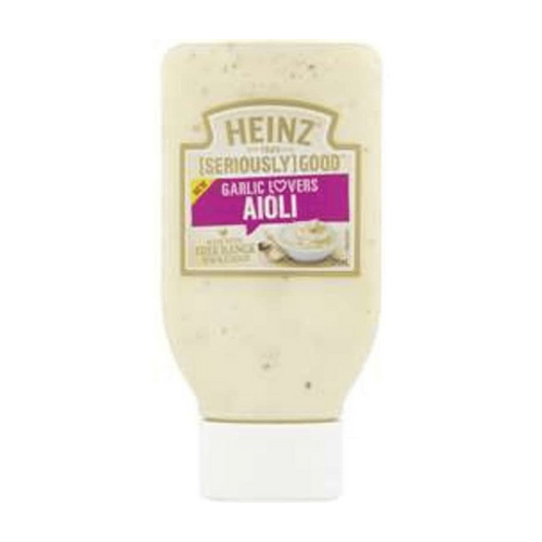 Heinz Seriously Good Garlic Aioli Squeezy Bottle 295 ml