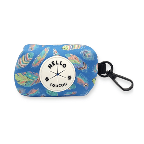 Hello Coucou FEATHERS GALORE - Dog Cat POOP BAG DISPENSER