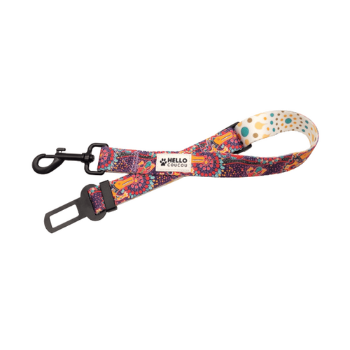 Hello Coucou AUSSIE DREAMING - Adjustable CAR Restraint BUCKLE CAT DOG Seat Belt
