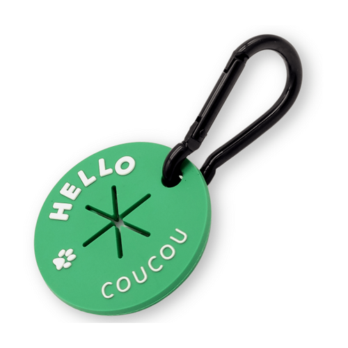Hello Coucou ASSORTED COLOURS Poop/Waste Bag Holder Portable Dog - Cat TRAVEL or WALK Lightweight Waterproof