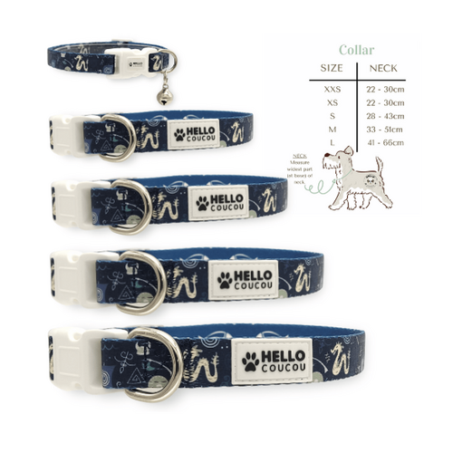 Hello Coucou PAWFECT VIKING - COLLAR DOG CAT