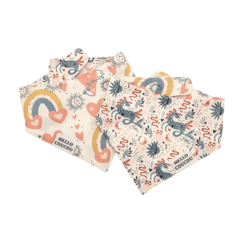 Hello Coucou CELESTIAL HORSE - DOUBLE SIDED Dog Cat BANDANA