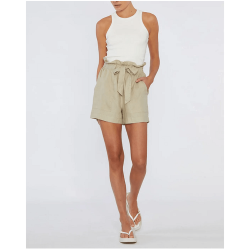 Amelius Sahara Linen Shorts - Stone