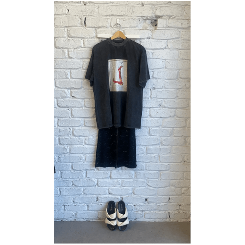 Peach &amp; Parla High Kicks Martini Tee