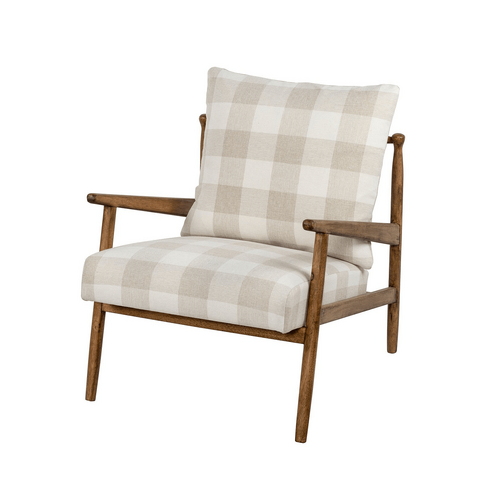 Amalfi Grange Chair White &amp; Beige