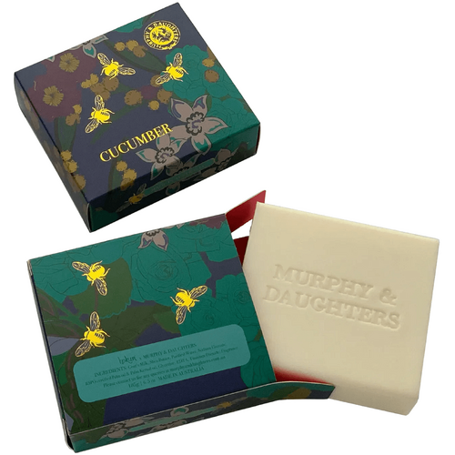Murphy And Daughters Boxed Cucumber Soap - 185 grams