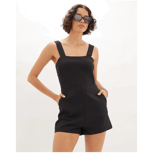 Amelius Victoria Playsuit - Black