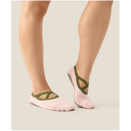MoveActive Ballet Grip Socks - Petal Pine