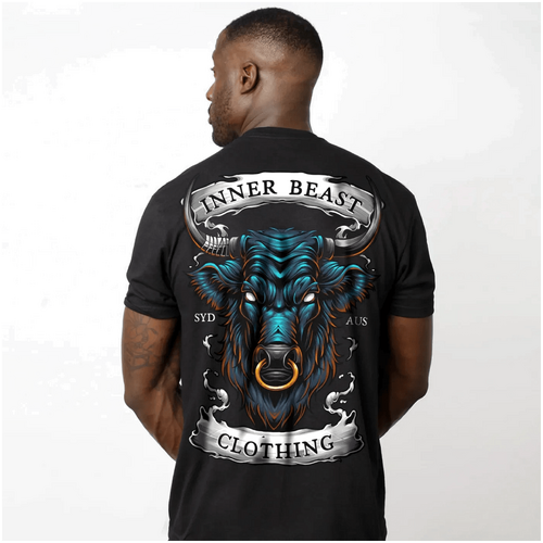 Inner Beast Clothing Raging Bull V2 Tee