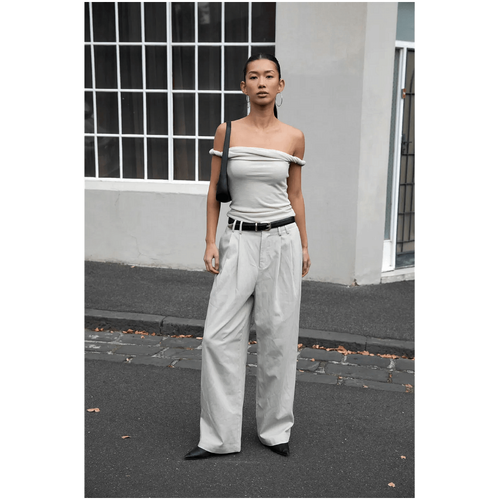 Style Addict Katie Trousers - Beige