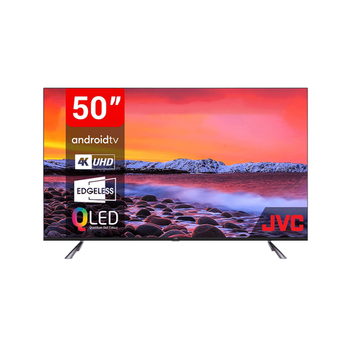 JVC 50 Inch Smart TV | 4K UHD Android TV with QLED AV-HQ507115A11