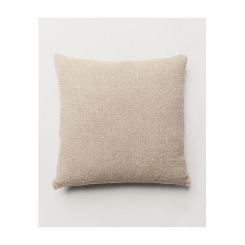 Kasiah Handwoven Linen Cushion Cover Natural 50 x 50cm