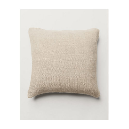 Kasiah Handwoven Linen Cushion Cover Natural/Ivory 50 x 50cm