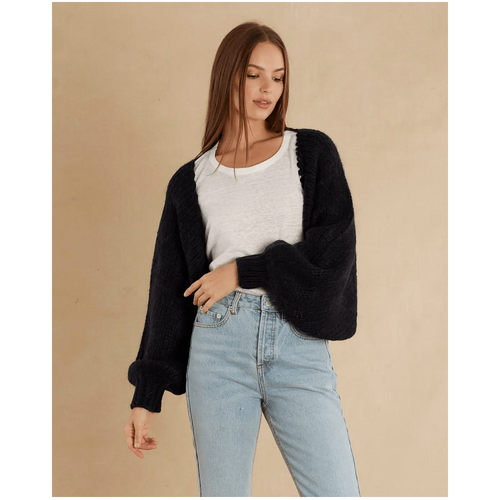 Amelius Lola Mohair Bolero - Black