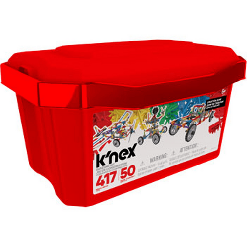 knex - Creation Zone Tub 417 pieces 50 builds