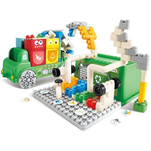 PolyM Garbage Sorting Truck 100pcs
