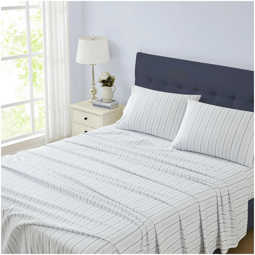 Laura Ashley Brampton Stripe Midnight Blue