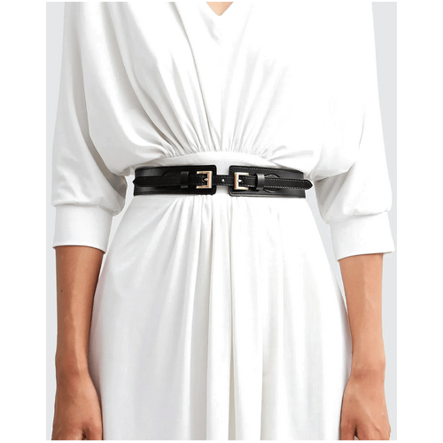 belle &amp; bloom London Fog Leather Waist Belt
