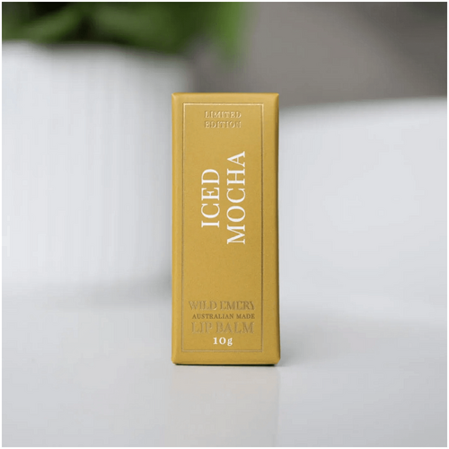 Wild Emery Iced Mocha Natural Lip Balm