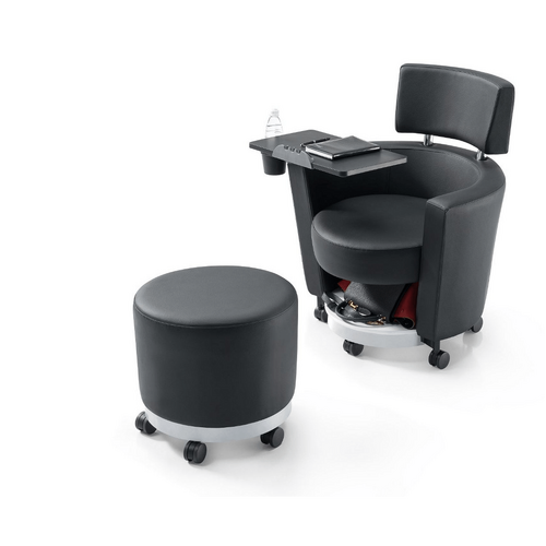 LDR Flex Learn Ultra Footrest - BLACK