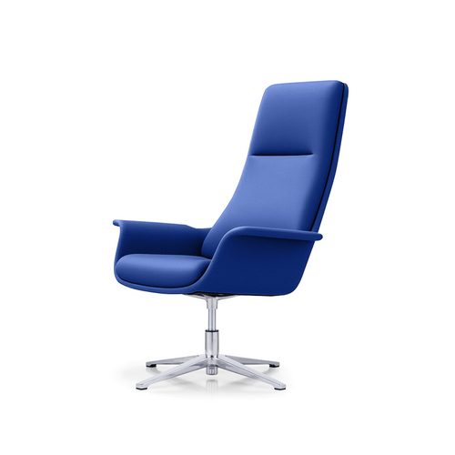 LDR Focus 360 ChairHigh back executive chair with moulded foam - BLUE