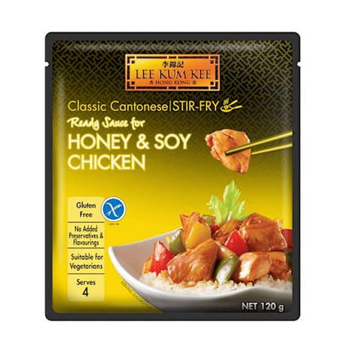 Lee Kum Kee Ready Sauce Honey Soy Chicken Gluten Free 120g