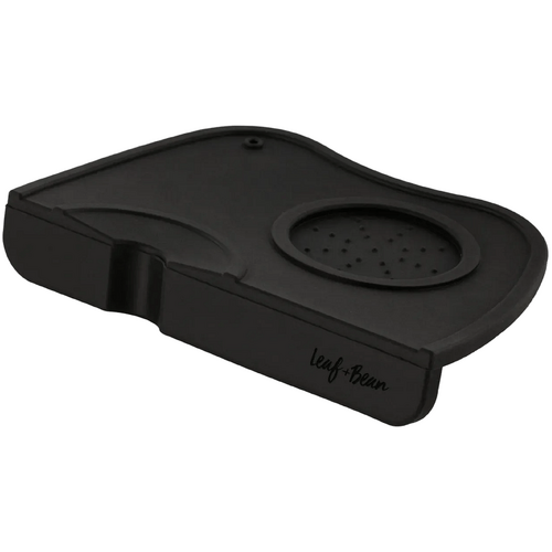 Leaf &amp; Bean Silicone Coffee Tamper Mat Black