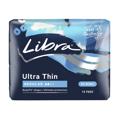 Libra Ultra Thins Sanitary Pads Thin Regular 14 Pack