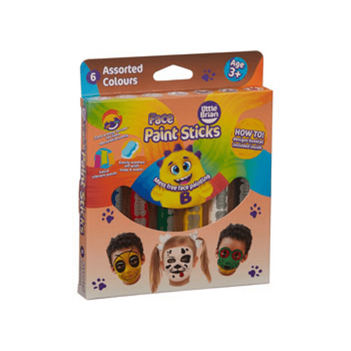 Little Brian - Face Paint Sticks Classic 6pk
