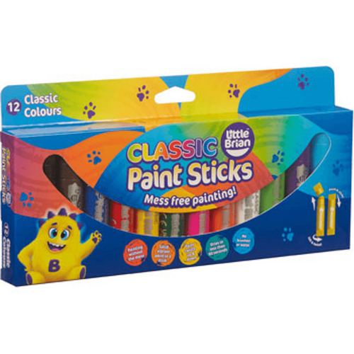Little Brian Paint Sticks - Classic 12pk
