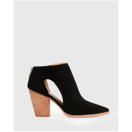 belle &amp; bloom Midnight Special Suede Ankle Boot