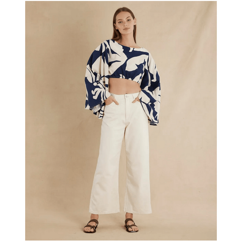 Amelius Tamar Wide-Leg Jean - Cream