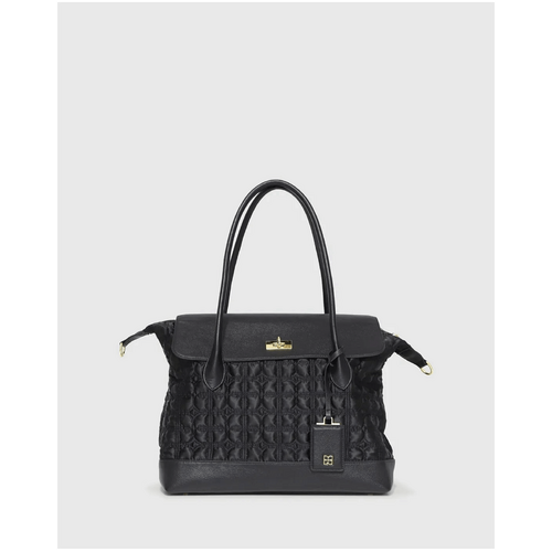 belle &amp; bloom Just Add Sugar Quilted  Bags - Black