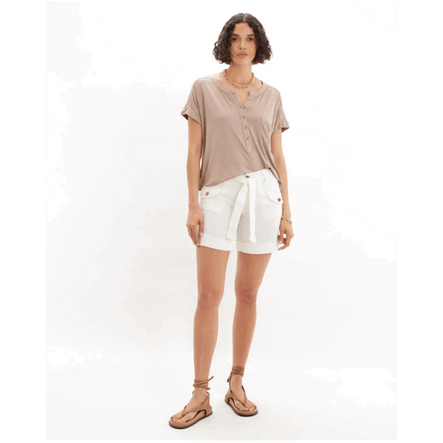 Amelius Liam Belted Short - Ivory