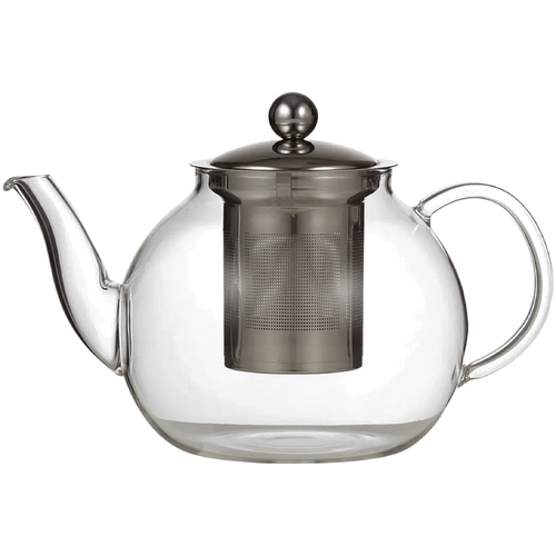 Leaf &amp; Bean GlassTeapot with Infuser Stainless Steel