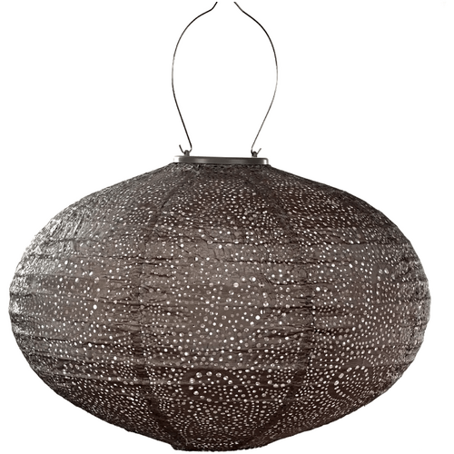 Lumiz Outdoor LED Solar Lantern - Oval 40cm