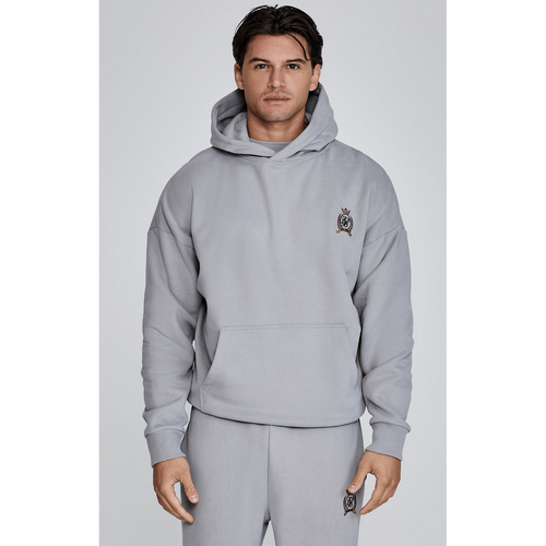 Grey Pullover Hoodie