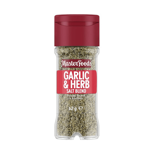 MasterFoods Garlic &amp; Herb Salt 62 Gram