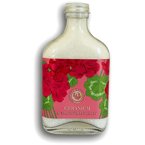 Murphy And Daughters Bath Salts in a Bottle- Geranium