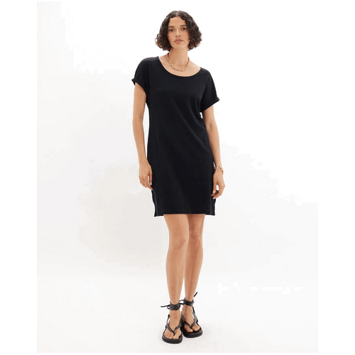 Amelius Phoebe Tee Dress - Black