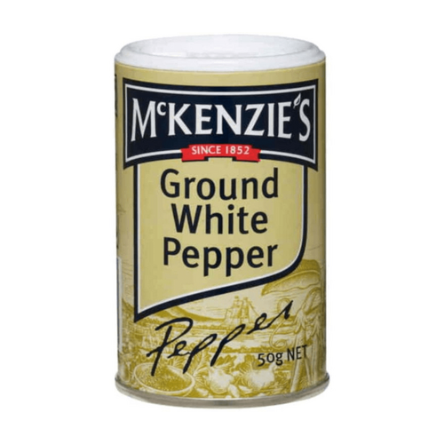 McKenzie's Ground White Pepper 50 Gram