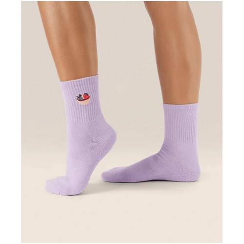 MoveActive Crew Grip Socks - Acai Bowl