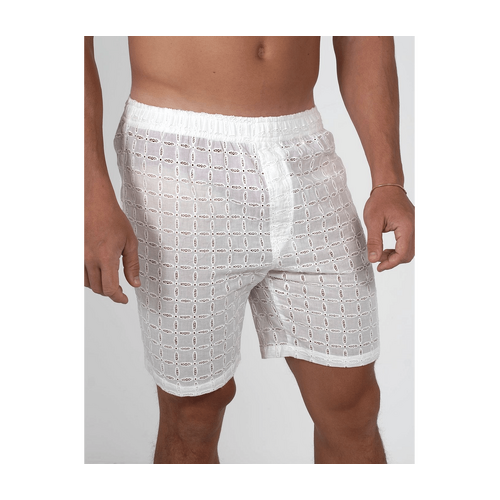 Merlino Street Embroidered Amalfi Boxer Shorts