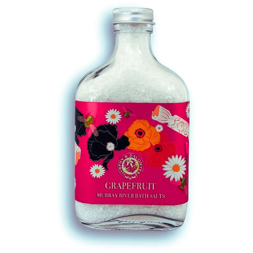 Murphy And Daughters Bath Salts in a Bottle- Grapefruit