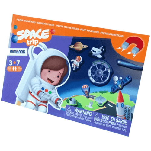 Miniland On the Go Discover Space Trip Magnetic Game
