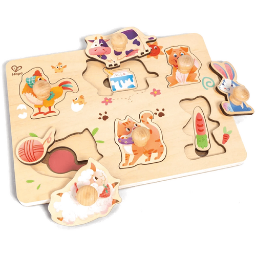 Hape Farmyard Layer Puzzle