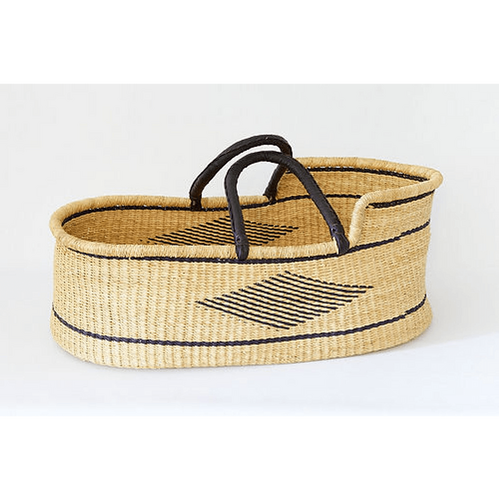 Moses basket approx L 75 W 39cm