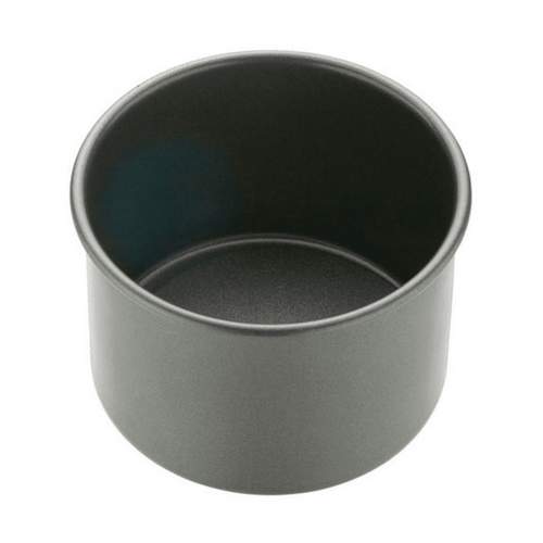 MasterPro Non-Stick Loose Base Round Deep Cake Pan Black